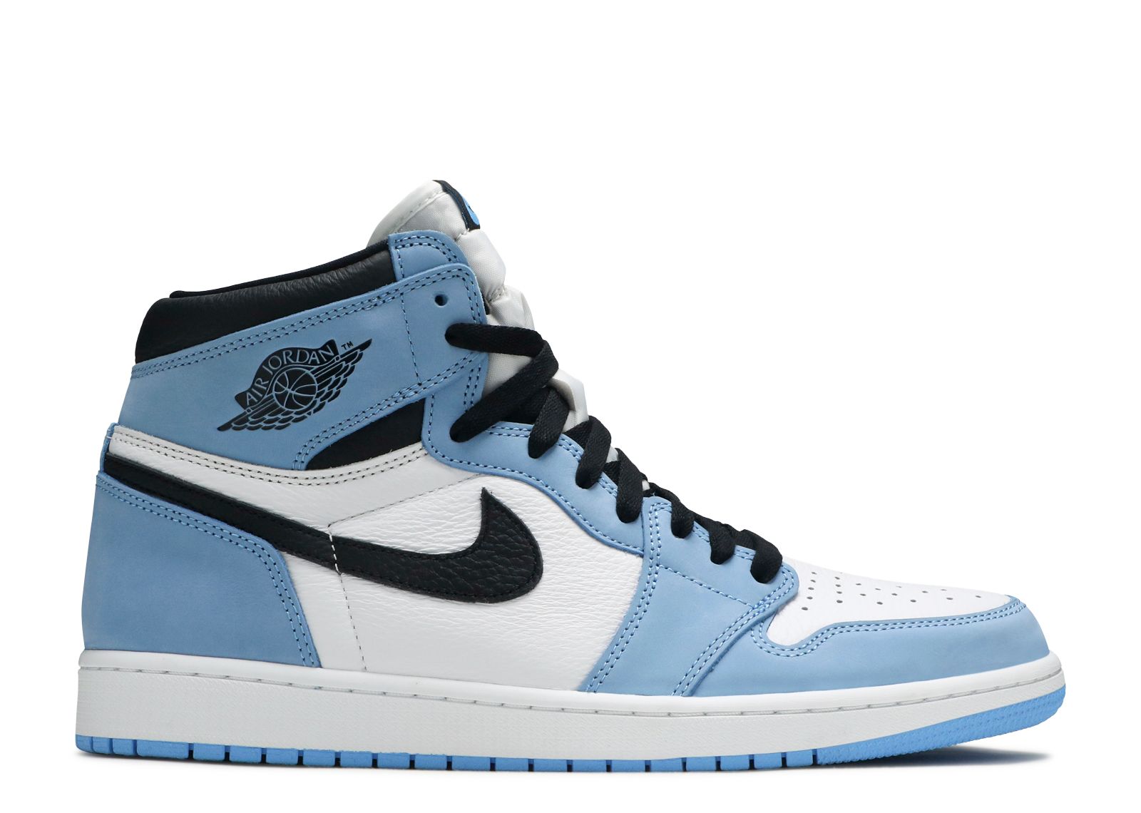 Air Jordan 1 High “University Blue” – White/Black/Light Blue Sneaker